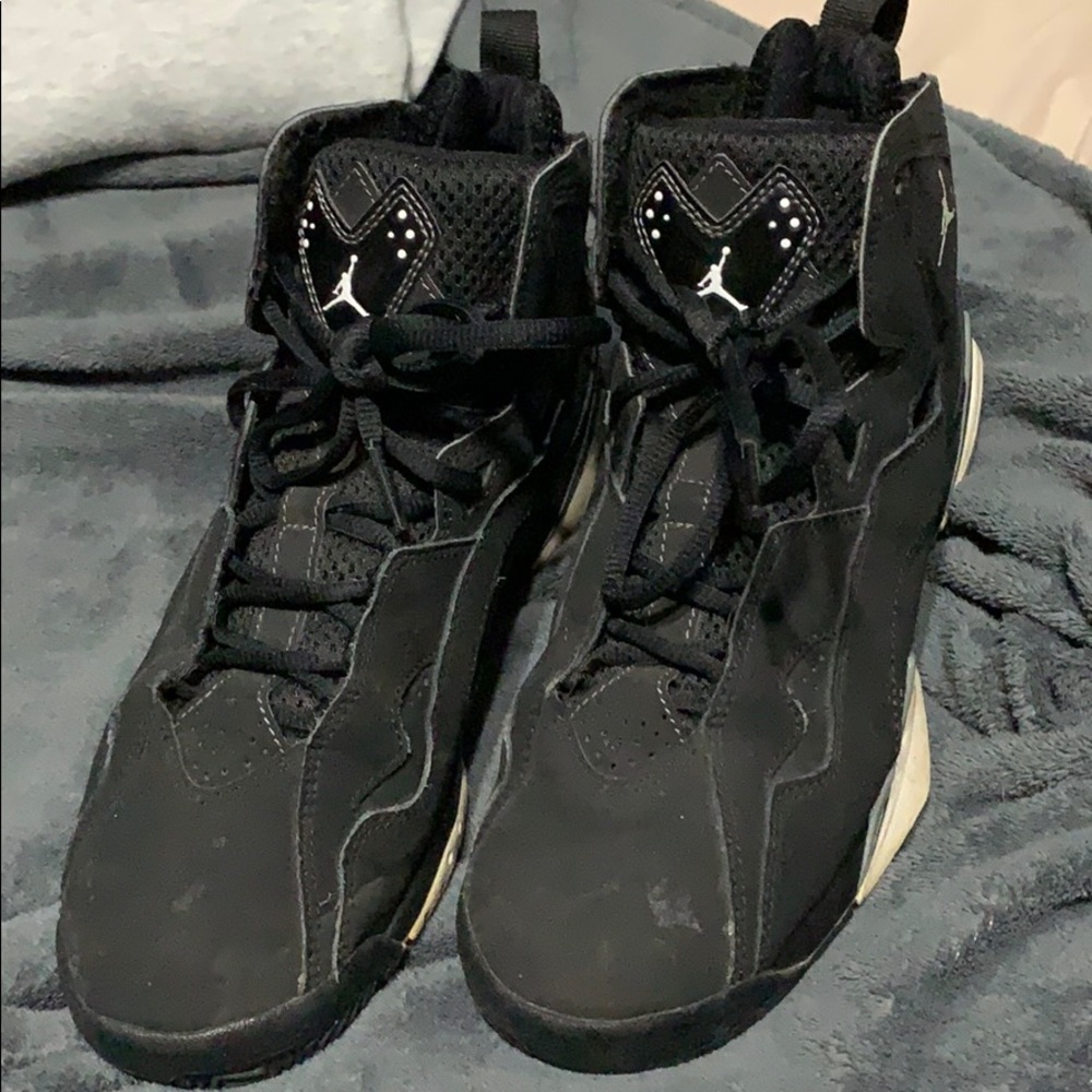 Black and white Jordan’s